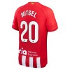 Maillot de Supporter Atlético Madrid Witsel 20 Domicile 2023-24 Pour Homme